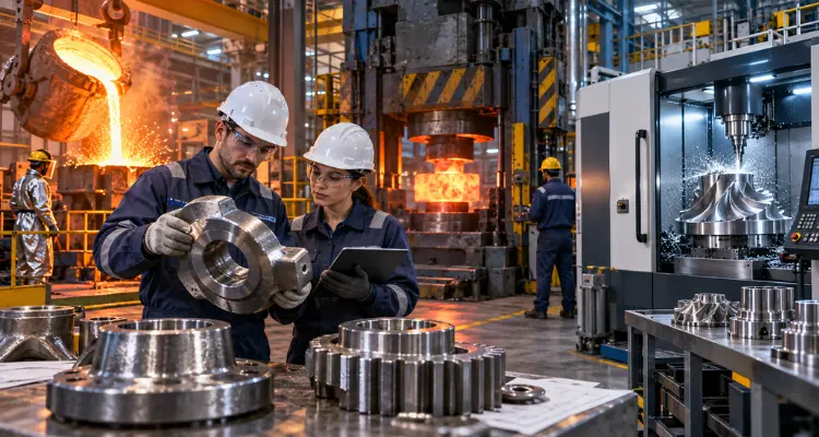Metal, Casting, Forging & Machining